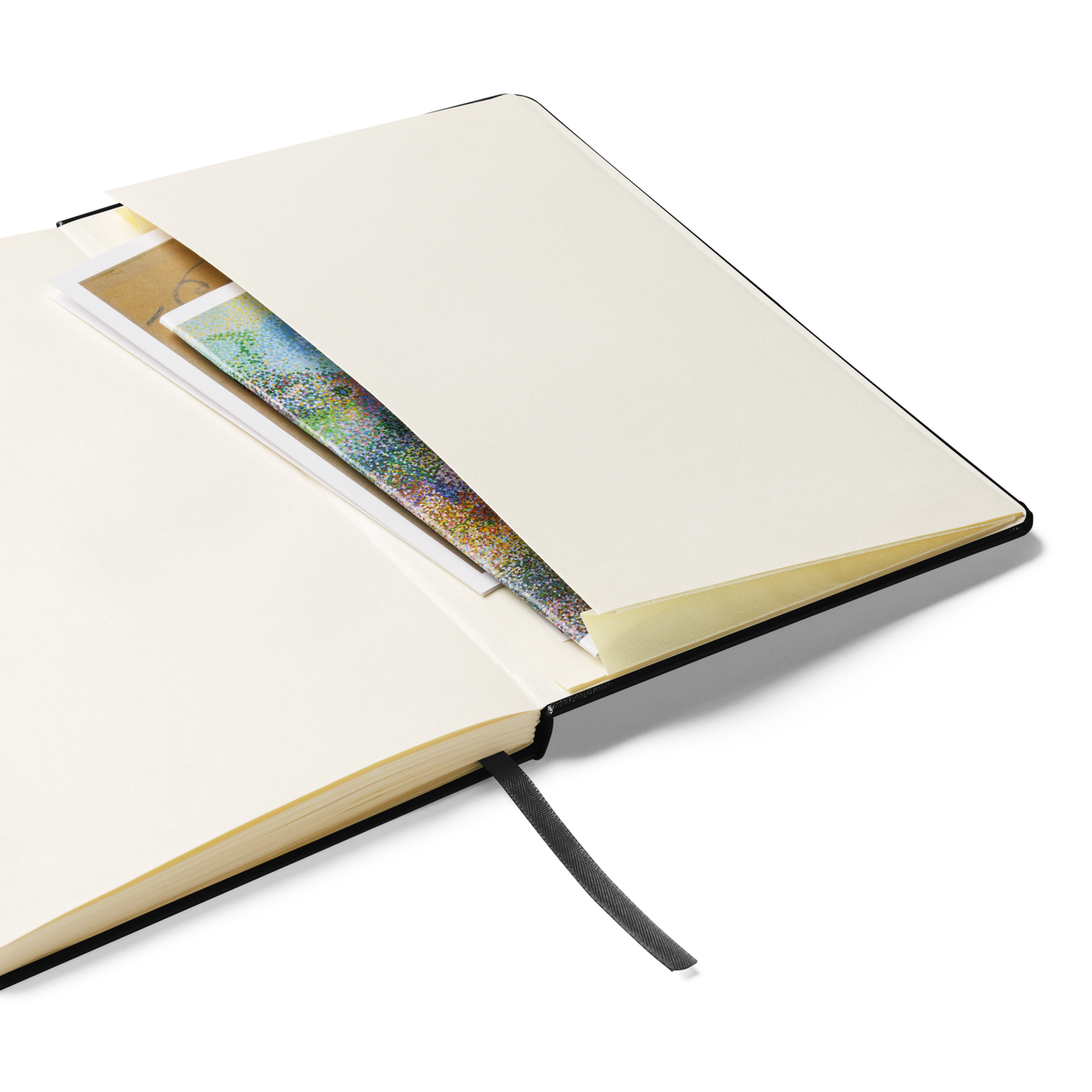 Inner Fokus Logo Hardcover bound notebook/journal (White Lettering)