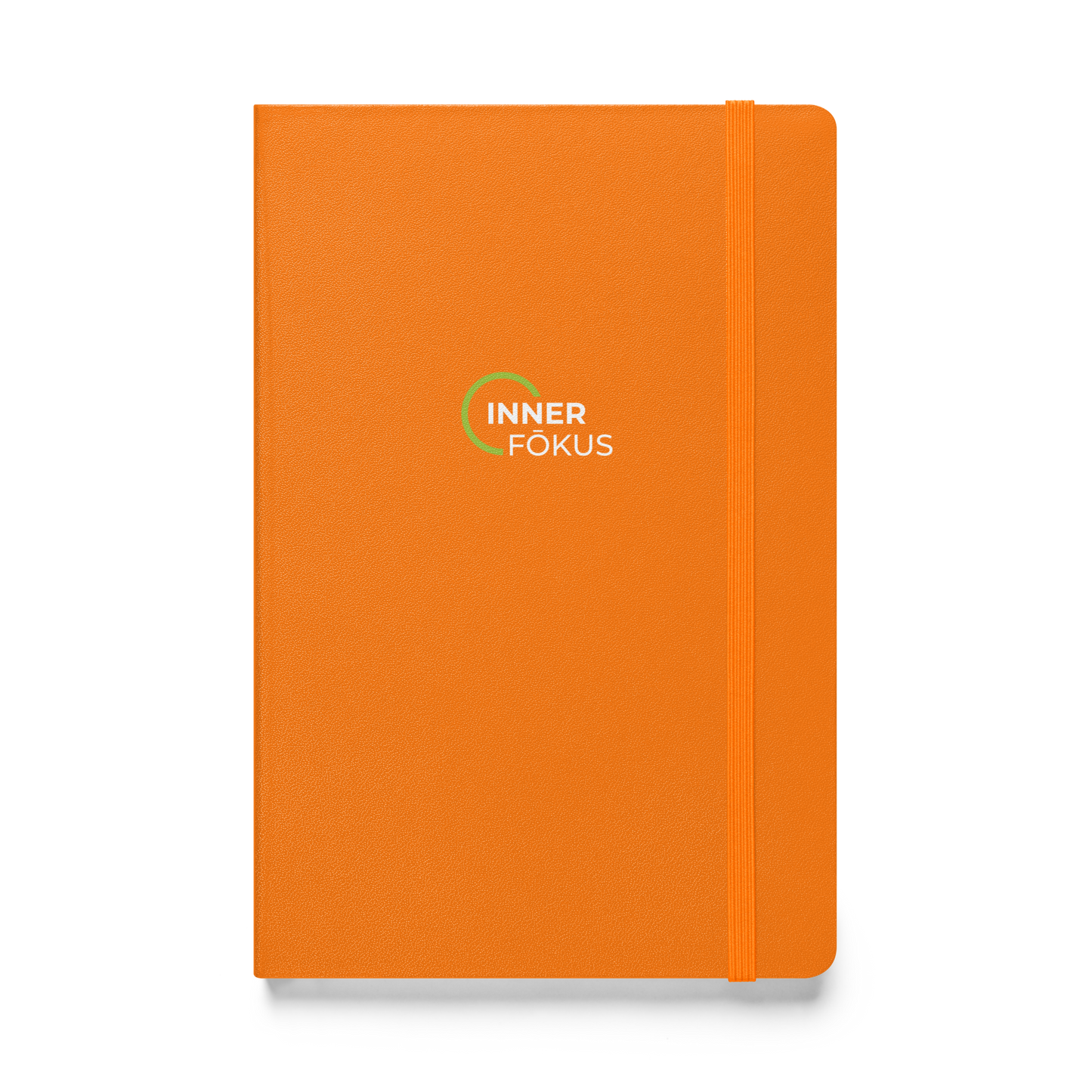 Inner Fokus Logo Hardcover bound notebook/journal (White Lettering)