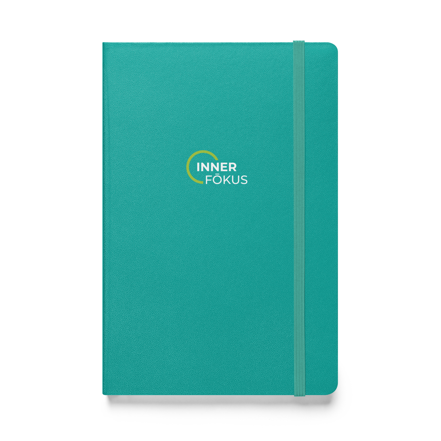 Inner Fokus Logo Hardcover bound notebook/journal (White Lettering)