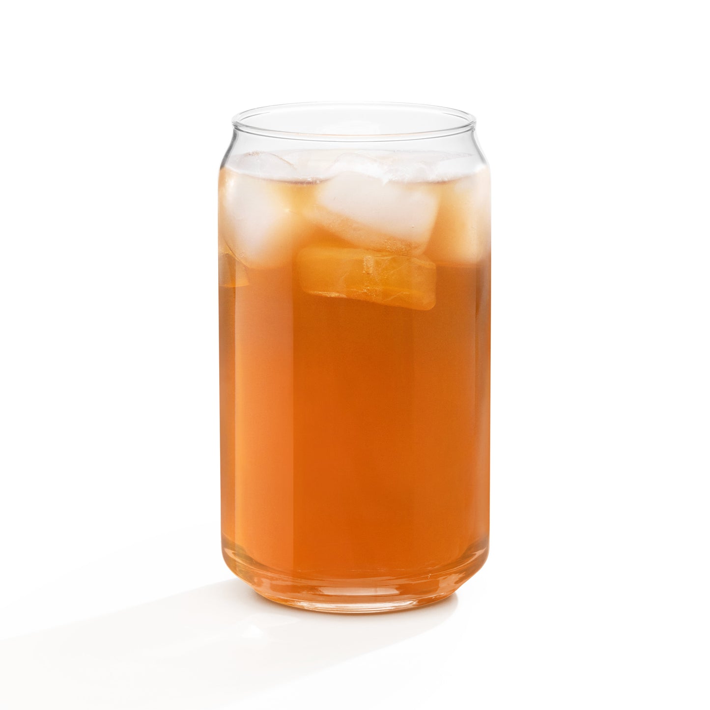 Can-shaped glass (Green & Navy Logo)