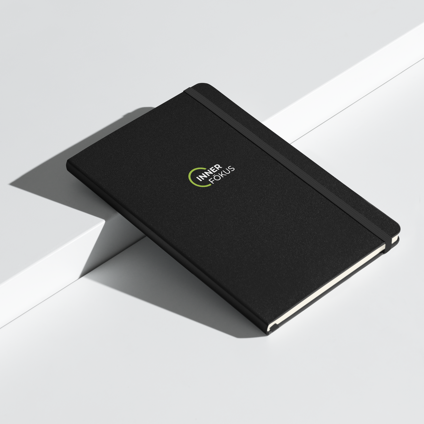Inner Fokus Logo Hardcover bound notebook/journal